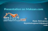 Presentation on makaan.com by bipin bahuguna