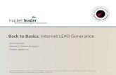 Back to Basics: Internet Lead Generation