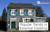 Popular Trends in External Cladding