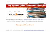 10 Copyright Commandments that Keep Real Estate Bloggers Out of Trouble