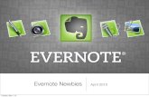 Evernote Newbies