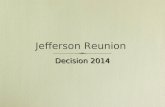 Jefferson Reunion Decision 2014