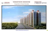 Mumbai Properties - 2 BHK Flats in Panvel Mumbai by Marathon Group