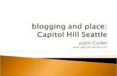 Blogging and Place: Capitol Hill Seattle
