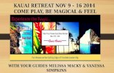 Kauai Retreat Nov 9-16 2014 Come & Join Us
