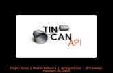 Tin Can NY EdTech 2/26/13 - Megan Bowe