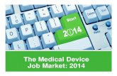 2014 medical device job market