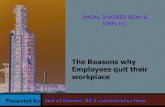 Why employees quit their workplace