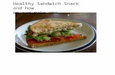 How to make a Healthy Sandwich