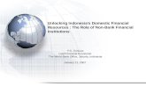 Unlocking Indonesia's Domestic Financial Resources : The Role ...