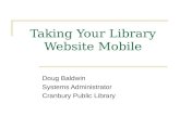 Taking Your Library Website Mobile