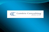 Cambio consulting ppt