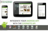 DevFest Keynote - Android Apps with Evernote API
