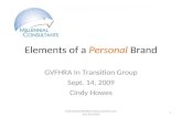 Elements Of A Personal Brand V3