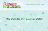 Top birthday gift ideas for babies