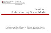 Understanding Social Media Fall 2013 class
