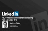 Your Professional Profile & Social Selling