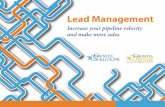Lead Management: Increase Your Pipeline Velocity and Make More Sales