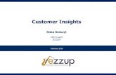 Customer Insights : What & Why ?