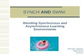 Synch AND Swim - Blending Synch and Asynch Learning Environments