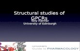 Structural studies of GPCRs