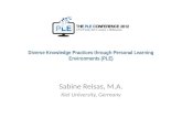 Knowledge Practices through Personal Learning Environments (PLE)