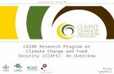 CGIAR Research Program on Climate Change, Agriculture and Food Security (CCAFS) - An Overview