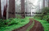 The Road Not Taken By Robert Frost PowerPoint Presentation with interactive quiz type of slides