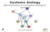 Systems biology - Bioinformatics on complete biological systems