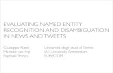 Evaluating Named Entity Recognition and Disambiguation in News and Tweets