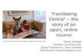 Story of an online course "Facilitating Online"