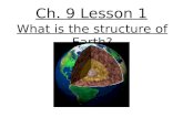 5th Grade-Ch. 9 Lesson 1 What is the Structure of Earth