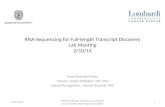 RNA Sequencing for Full Length Transcript Discovery