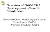 Gadget2 Science Gateway Development