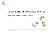 New Ultra-High Capacity TOYOPEARL® Protein A Resin