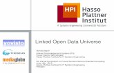 Linked Data Universe - Large Scale Computing Tasks for the HPI FutureSOC-Lab
