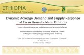 Dynamic Acreage Demand and Supply Response of Farm Households in Ethiopia