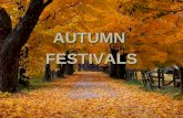Autumn festivals