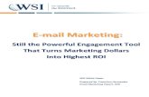 Email Marketing | Still a Powerful Engagement Tool That Drives ROI