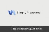 5 Top Brands Winning With Tumblr