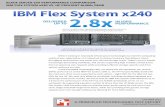 Blade server SSD performance comparison: IBM Flex System x240 vs. the HP ProLiant BL460c Gen8