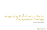 Integrating Tumblr into a Social Engagement Strategy