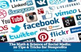 The Math & Science of Social Media: 20 Tips & Tricks for Nonprofits