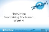 Fundraising bootcamp class week 4