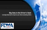 Big Data in the Driver's Seat