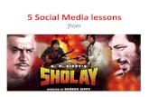Social media lessons from Sholay