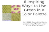 6 Inspiring Ways to Use Green in a Color Palette