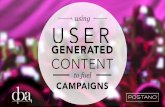 Using User-Generated Content to Fuel Campaigns: A SXSW Session with Justin Garrity and Kendra Bracken-Ferguson