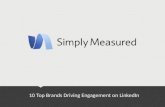 10 Top Brands Driving Engagement on LinkedIn