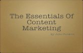 The Essentials of content marketing